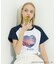 MILKFED. x ANGEL BLUE COMPACT B/B TEE