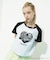 MILKFED. x ANGEL BLUE COMPACT B/B TEE