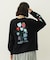 FLOWER PRINT WIDE L/S TEE