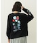FLOWER PRINT WIDE L/S TEE