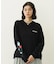 FLOWER PRINT WIDE L/S TEE
