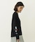 FLOWER PRINT WIDE L/S TEE