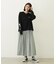 FLOWER PRINT WIDE L/S TEE