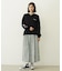 FLOWER PRINT WIDE L/S TEE