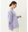 FLOWER PRINT WIDE L/S TEE