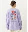 FLOWER PRINT WIDE L/S TEE