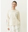 FLOWER PRINT WIDE L/S TEE