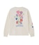 FLOWER PRINT WIDE L/S TEE