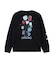 FLOWER PRINT WIDE L/S TEE