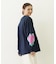 TIE DYED HEARTS L/S TEE