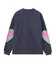 TIE DYED HEARTS L/S TEE