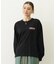 GLITTER MELT LOGO WIDE L/S TEE