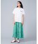GATHERED SALOPETTE SKIRT