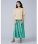 GATHERED SALOPETTE SKIRT