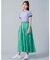 GATHERED SALOPETTE SKIRT