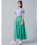 GATHERED SALOPETTE SKIRT