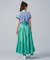 GATHERED SALOPETTE SKIRT