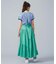 GATHERED SALOPETTE SKIRT