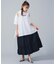 GATHERED SALOPETTE SKIRT