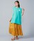 GATHERED SALOPETTE SKIRT