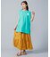 GATHERED SALOPETTE SKIRT
