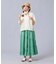 GATHERED SALOPETTE SKIRT