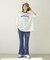 WAFFLE FLARE PANTS