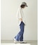 WAFFLE FLARE PANTS