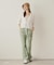 WAFFLE FLARE PANTS