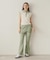 WAFFLE FLARE PANTS