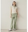 WAFFLE FLARE PANTS