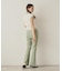 WAFFLE FLARE PANTS