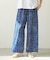 FLORAL WIDE PANTS