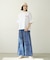 FLORAL WIDE PANTS