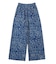 FLORAL WIDE PANTS