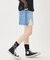 DISTRESSED DENIM SHORTS