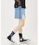 DISTRESSED DENIM SHORTS