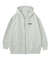 SLANT LOGO ZIP UP HOODIE