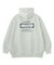 SLANT LOGO ZIP UP HOODIE