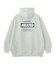 SLANT LOGO ZIP UP HOODIE