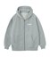 SLANT LOGO ZIP UP HOODIE