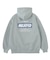 SLANT LOGO ZIP UP HOODIE