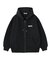 SLANT LOGO ZIP UP HOODIE