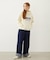BOYFRIEND LOOSE DENIM PANTS