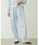 EMBROIDERY TUCK SWEAT PANTS