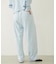 EMBROIDERY TUCK SWEAT PANTS