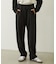 EMBROIDERY TUCK SWEAT PANTS
