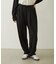EMBROIDERY TUCK SWEAT PANTS