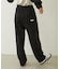 EMBROIDERY TUCK SWEAT PANTS