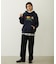 EMBROIDERY TUCK SWEAT PANTS